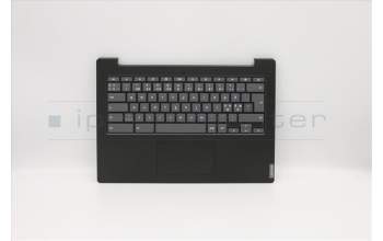 Lenovo 5CB0U43592 C-Cover with keyboard, Nordic, Onyx Black, Non-Backlight, Non-Fingerprint, UK