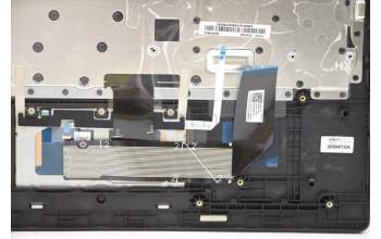 Lenovo 5CB0U43592 C-Cover with keyboard, Nordic, Onyx Black, Non-Backlight, Non-Fingerprint, UK