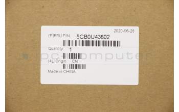 Lenovo 5CB0U43802 Tastatur inkl. Topcase ASM_ND L 81TD IG