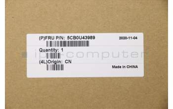 Lenovo 5CB0U43989 Tastatur inkl. Topcase ASM_FR L 81TC MC