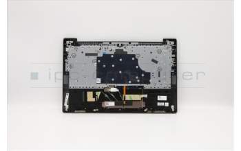 Lenovo 5CB0U44101 C-Cover with keyboard, Spanish, Iron Grey, Backlight, UK