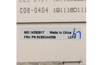 Lenovo 5CB0U44256 Tastatur inkl. Topcase ASM_HB L 81Q9_MC