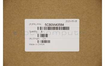 Lenovo 5CB0W43584 Tastatur inkl. Topcase ASM_HB W 81TE IG BL