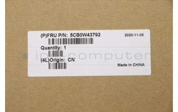 Lenovo 5CB0W43792 Tastatur inkl. Topcase ASM_FR Q 81XL