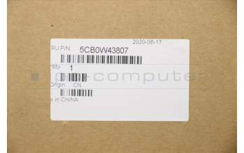 Lenovo 5CB0W43807 C-Cover with keyboard, UK English, Backlight, UK