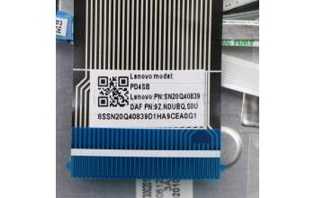 Lenovo 5CB0W43807 C-Cover with keyboard, UK English, Backlight, UK