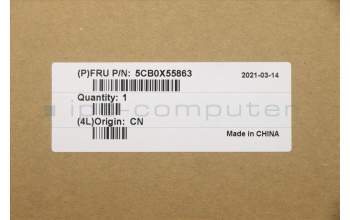 Lenovo 5CB0X55863 Tastatur inkl. Topcase ASM_BE Q82A1 GY