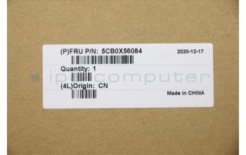 Lenovo 5CB0X56084 C-Cover with keyboard, Czech, Platinum Grey, Backlight, Fingerprint, UK