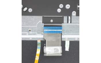 Lenovo 5CB0X56084 C-Cover with keyboard, Czech, Platinum Grey, Backlight, Fingerprint, UK