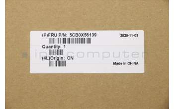 Lenovo 5CB0X56139 Tastatur inkl. Topcase ASM_UK L81YK BLNFPPG