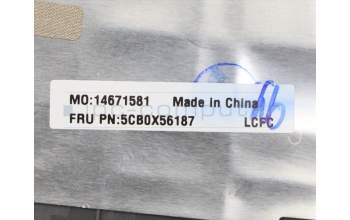 Lenovo 5CB0X56187 Tastatur inkl. Topcase ASM_HG L81YK BLNFPGG