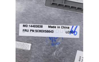 Lenovo 5CB0X56643 Tastatur inkl. Topcase ASM_UKR L81WAFPPGYDIS