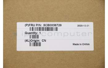 Lenovo 5CB0X56729 Tastatur inkl. TopcaseASM_CZ-SKL81WANFPCRDDIS