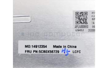 Lenovo 5CB0X56729 Tastatur inkl. TopcaseASM_CZ-SKL81WANFPCRDDIS