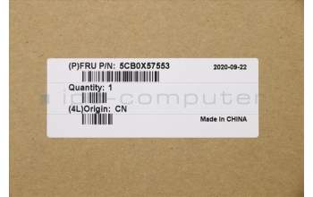 Lenovo 5CB0X57553 Tastatur inkl. Topcase ASM_HB L81WB NFPABDIS