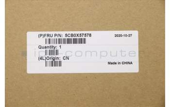 Lenovo 5CB0X57578 Tastatur inkl. Topcase ASM_FR L81WB FPABDIS