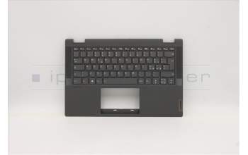Lenovo 5CB0Y85429 C-Cover with keyboard, Italian, Grey, Backlight, Non-Fingerprint, UK