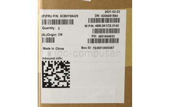 Lenovo 5CB0Y85429 C-Cover with keyboard, Italian, Grey, Backlight, Non-Fingerprint, UK