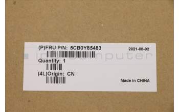 Lenovo 5CB0Y85483 C-Cover with keyboard, US English Euro, Grey, Non-Backlight, Non-Fingerprint, US