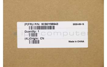 Lenovo 5CB0Y88943 COVER Upper C81YH PL_BLK FP BLKB_GER