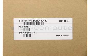 Lenovo 5CB0Y89140 COVER Upper C81YH AL_SIL FP BLKB_HUN