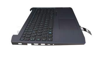 5CB0Y99514 Original Lenovo Tastatur inkl. Topcase DE (deutsch) schwarz/blau mit Backlight