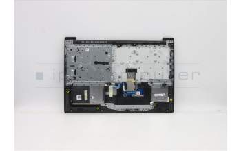 Lenovo 5CB0Z20942 C-Cover with keyboard, Slovenian, Iron Grey, Non-Backlight, UK