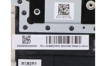 Lenovo 5CB0Z21010 Tastatur inkl. Topcase ASM C81YT KB FRE