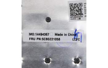 Lenovo 5CB0Z21058 Tastatur inkl. Topcase ASM_UK L82C6 IGTEX