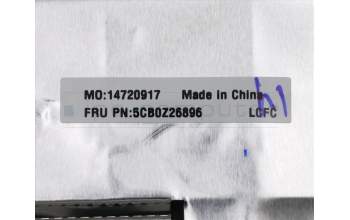 Lenovo 5CB0Z26896 Tastatur inkl. Topcase ASM_FR-ARL81Y6NFPRGB