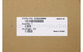 Lenovo 5CB0Z26898 C-Cover with keyboard, Greek, RGB Backlight, Non-Fingerprint, US