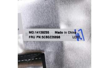 Lenovo 5CB0Z26898 C-Cover with keyboard, Greek, RGB Backlight, Non-Fingerprint, US