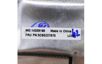 Lenovo 5CB0Z27670 Tastatur inkl. Topcase ASM_US INTEL82B5NFPBL