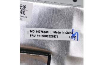 Lenovo 5CB0Z27674 Tastatur inkl. Topcase ASM_FR L82B5 NFPBL