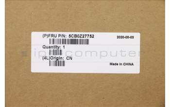 Lenovo 5CB0Z27752 Tastatur inkl. TopcaseASM _US INT\'E B 20TG
