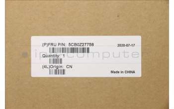 Lenovo 5CB0Z27758 Tastatur inkl. TopcaseASM _UK B 20TG