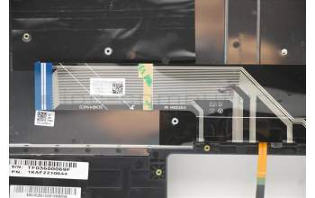 Lenovo 5CB0Z32100 C-Cover with keyboard, Bulgarian, Grey, Backlight, UK