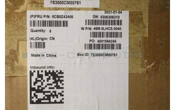 Lenovo 5CB0Z42406 Tastatur inkl. Topcase ASM_FR W 82DE SGY