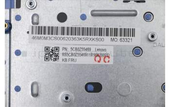 Lenovo 5CB0Z55469 Tastatur inkl. Topcase ASM_UK W 82GV IB