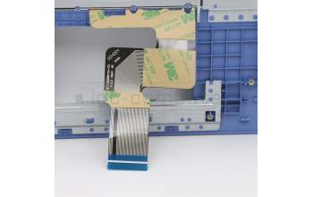 Lenovo 5CB0Z56777 C-Cover with keyboard, German, Ice Blue, Non-Backlight, UK