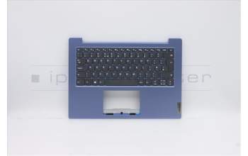 Lenovo 5CB0Z56788 C-Cover with keyboard, UK English, Ice Blue, Non-Backlight, UK