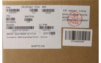 Lenovo 5CB0Z68493 COVER Lower Case L 82BG SBK