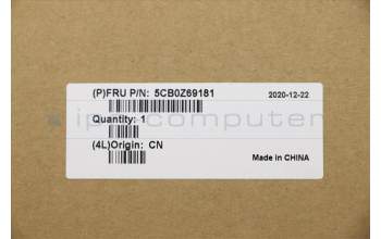 Lenovo 5CB0Z69181 COVER FRU UCASE Y-FPR N-WFC SR Ares2Yoga