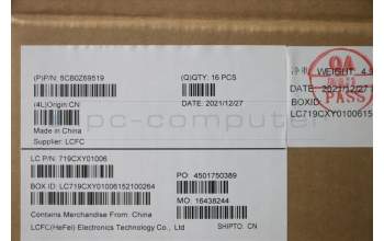 Lenovo 5CB0Z69519 COVER FRU COVER_C_COVER_FPR_SSD_ASSY_NL