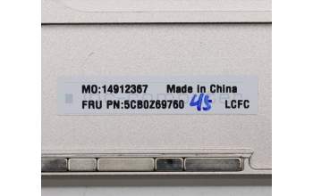 Lenovo 5CB0Z69760 Tastatur inkl. Topcase ASM_ENG L 82BGMC