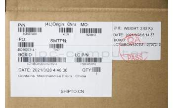 Lenovo 5CB0Z70209 Tastatur inkl. Topcase ASM_FRA L 82BGSDB