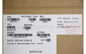 Lenovo 5CB0Z71939 Tastatur inkl. TopcaseASM B 82BC BL WH EURO ENG