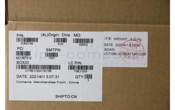 Lenovo 5CB0Z71942 Tastatur inkl. TopcaseASM B 82BC BL WH FRA