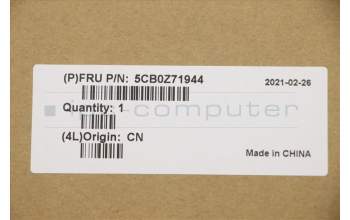 Lenovo 5CB0Z71944 Tastatur inkl. TopcaseASM B 82BC BL WH GER