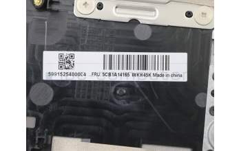 Lenovo 5CB1A14165 COVER Upper C81YM AL_BLK FP BLKB_FRE
